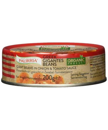 Buy Paliria Organic Giant Beans in Tomato Sauce - 200g | Healthy Gourmet eCommerce - Buy Online on GoSupps.com