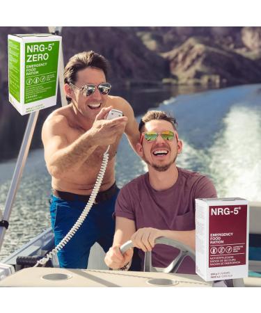 Buy NRG-5 Emergency Food - 24x 500g | Long Shelf Life & International Shipping - Buy Online on GoSupps.com
