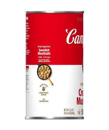 Campbell's 22.6 oz Family Size Cream of Mushroom Soup - Buy Online on GoSupps.com