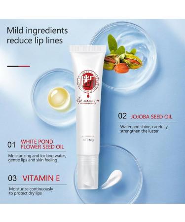 Lip Serum Korean Dark Lip Serum vitamine Elippenserum 18 g Moisturizer Nourishing Essence Remove Dark Lips Fresh Treatment Nonstick 5 - Buy Online on GoSupps.com