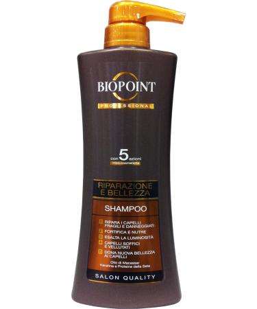 BIOPOINT 6 x BIOPOINT Professional Repair & Beauty Shampoo 400 ml