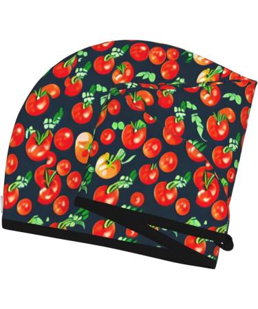 Hair Towel Wrap - Quick Drying Hair Turban with Button | Soft Towel for Effortless Hair Drying (Tomatoes - Buy Online on GoSupps.com
