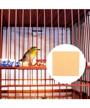 UKCOCO Bird Cage Sandpaper - 10 Sheets Gravel Paper Liner for Parrot Cages - Random Color - Bird Cage Accessories - Buy Online on GoSupps.com
