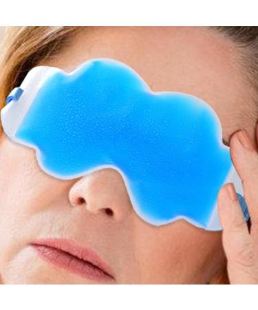 Gel Eye | Reusable Gel Eye - Transparent TPU Sleeping Aid Equipment for Home Business Business Trip Travel Car Blue - Buy Online on GoSupps.com