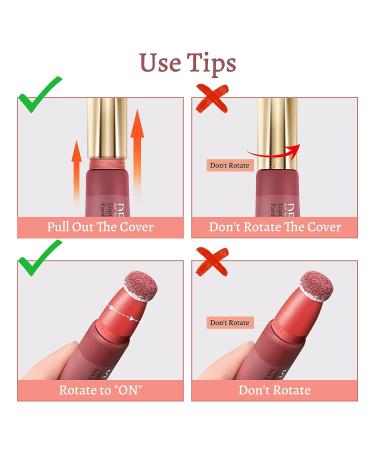 Cilrofelr Liquid Blush Beauty Wand - Natural Dewy Finish, Highly Pigmented, Long-lasting | Ardour-Terracotta 0.34fl.oz - Buy Online on GoSupps.com