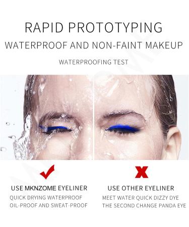 MKNZOME Matte Eyeliner Colorful 8 Colors Liquid Water Resistant Makeup Set Longlasting Eyeliner Multifunctional for Cosplay Daily Use Halloween Christmas Party Makeup 10 Pieces - Buy Online on GoSupps.com
