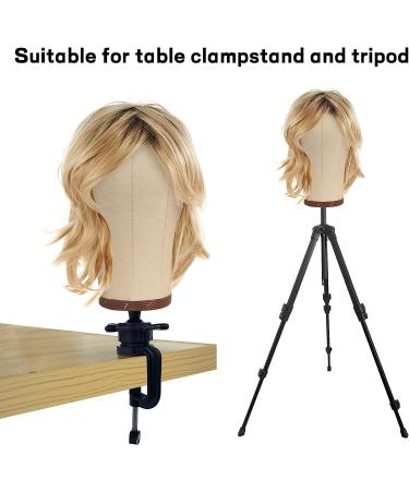 PetGirl 24 Inch Wig Stand with Mannequin Head - Canvas Head Block Set for Wigs Making Display - Buy Online on GoSupps.com