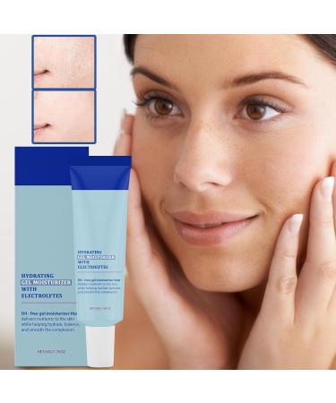 Moisturizing Face Gel Moisturizing Care Quick Penetrating Light Texture with Electrolytes for Dry and Combination Skin - Buy Online on GoSupps.com