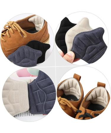 Buy FRCOLOR 3 Pairs Follow-Up Block Heels - Comfortable Cushioned Heel Pads for Men & Women - Wear-Resistant Foot Protector for Casual & Sports Shoes - Buy Online on GoSupps.com
