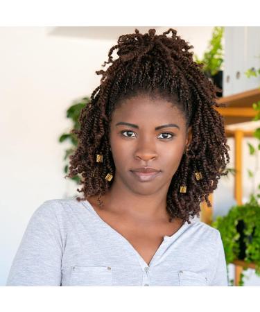 EXCEART 1 Box Braid Ring Dreadlocks Beads Hair Braiding Tube Ring Braided Hair Accessories Hairstyle Braiding Accessories Braided Headband Dread Beads Gold Metal Charm Miss Knitting Ring - Buy Online on GoSupps.com