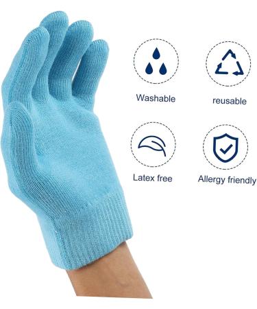 MAGICLULU 2 Pairs Moisturizing Gel Gloves Moisture Gloves Women Gel Gloves Dryness Repair Gloves Moisturizing Hand Gloves Cotton Overnight Dry Cracked Hands Gloves Cotton Sock Cosmetic Miss - Buy Online on GoSupps.com