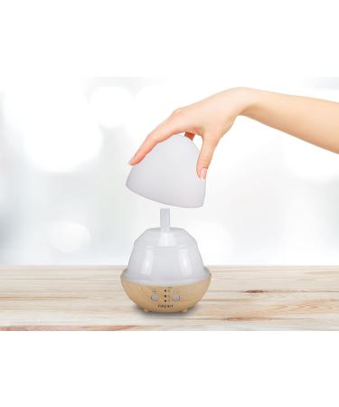 Buy BEPER P205DIF001 Essential Oil Diffuser - 5W Ultrasonic Aroma Diffuser with 7-Color LED Timer & Wood Effect - Buy Online on GoSupps.com