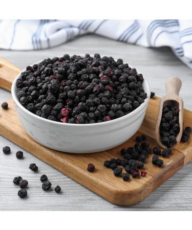 Honeyberry Solutions LTD Freeze Dried Wild Blueberries 250g Freeze Dried Blueberries Dried and Freeze Dried Fruit Freeze Dried Wild Blueberries for Baking Cake Decorating Smoothies Muesli and Desserts - Buy Online on GoSupps.com