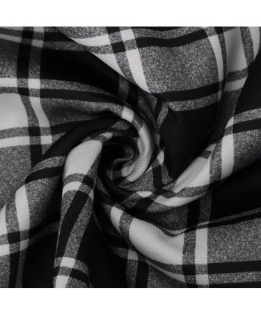 Yihaojia Men Sherpa Lined Hoodie Full Zip Sweatshirt Hooded Plaid Shirt Jacket Winter Warm Coat Buffalo Zipper Sweatshirt Black#75 5X-Large - Buy Online on GoSupps.com