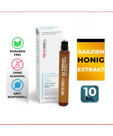 NEWWELL Eye Serum for Wrinkles & Dark Circles - Anti-Aging Care with Natural Ingredients - Reduces Bags Under Eyes | 10ml - Buy Online on GoSupps.com