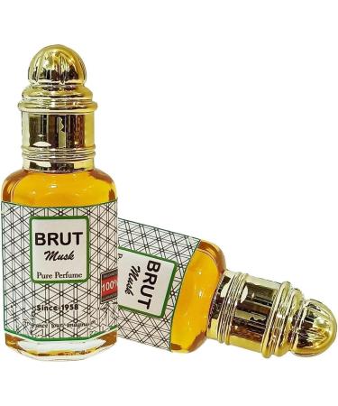 Brut Musk Attar Freshen Up Your Minds With Musky Long Lasting Fragrance 12ml Rollon Pack