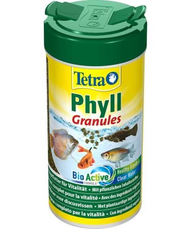 Tetra Phyll Granules - Premium Fish Feed for Herbivorous Decorative Fish | 250ml Granulate with Vital Fiber | Ideal for Healthy Aquarium Diet - Buy Online on GoSupps.com