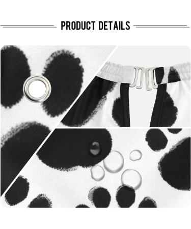 Waterproof Barber Cape - Dog's Paw & Cheetah Haircut Bib for Men & Women | Unisex Hair Cutting Cape - Buy Online on GoSupps.com