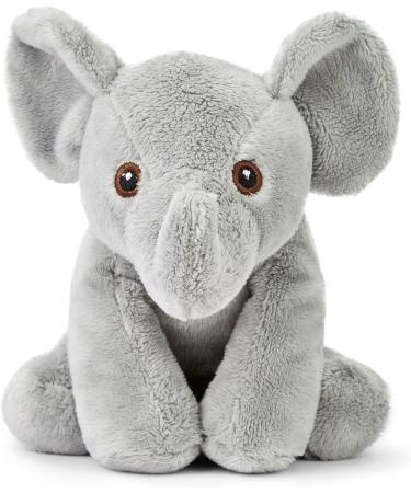 Zappi Co 100% Recycled Plush Elephant Toy (13-15cm) - Soft & Cuddly Stuffed Animal for Newborns | TikTok Featured, Realistic Design - Buy Online on GoSupps.com