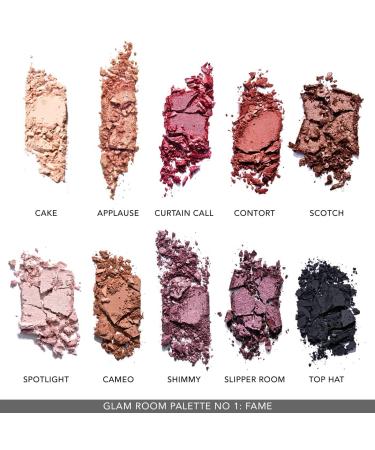 Haus Laboratories By Lady Gaga GLAM ROOM PALETTE NO. 1 FAME 10-Shade Eyeshadow Palette - Pack of 3 - Buy Online on GoSupps.com