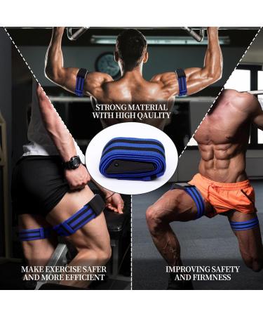 Buy Booty Bands & Blood Flow Restriction Bands - Adjustable Gym Straps for Occlusion Training | Increase Muscle Mass for Men & Women - Free International Shipping - Buy Online on GoSupps.com