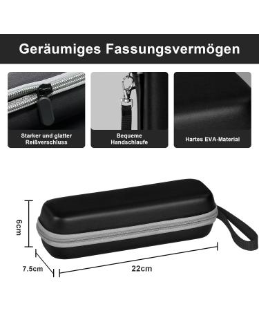 Buy Tunyinsh Electric Toothbrush Travel Case for Oral-B & Philips Sonicare | Portable Hard Shell Black Case for Electric Toothbrushes & Accessories - Buy Online on GoSupps.com
