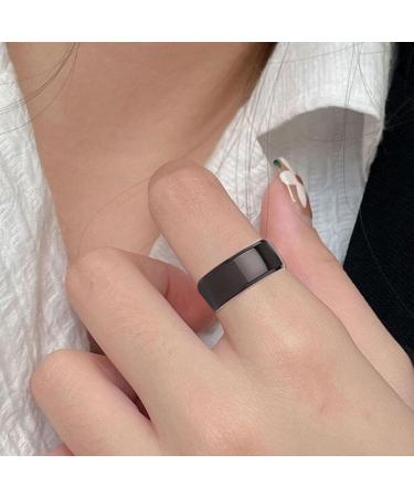 Intelligent Smart Ring for Men | RFID Integration & Health Sensors | Universal Ceramic Mobile Device - Buy Online on GoSupps.com