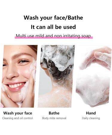 Kojic Acid Soap for Dark Spots - Natural Face Bar, Collagen Boost, Moisturize, Oil Control - Even Skin Tone - Buy Online on GoSupps.com