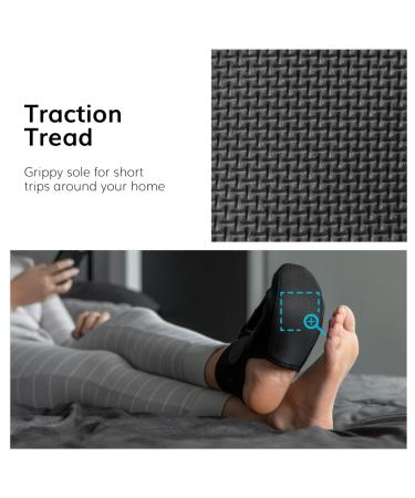 Buy Braceability Plantar Fasciitis Night Sock - Soft Stretching Boat Rail Achilles Tendon Relief & Heel Pain Compression Cuff (Small) - International Shipping Available - Buy Online on GoSupps.com