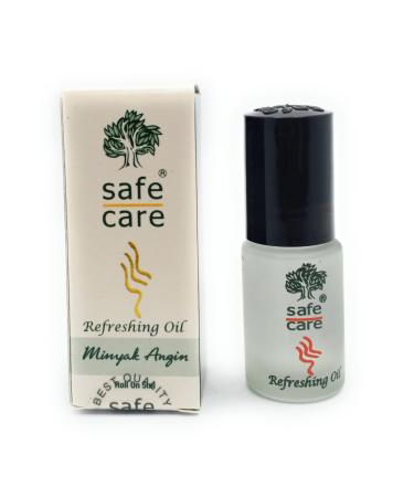 Safe Care Roll on Refreshing Oil Aromatherapy 5 Ml (Pack of 3)