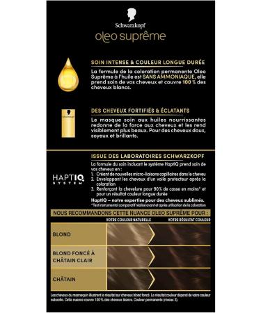 Schwarzkopf - Ol o Supr me - Chocolate Brown - 4-86 - Permanent Oil-Based Hair Color - Ammonia Free - Long-Lasting Color Intensity - 100% Coverage of White Hair - HAPTIQ System - Buy Online on GoSupps.com