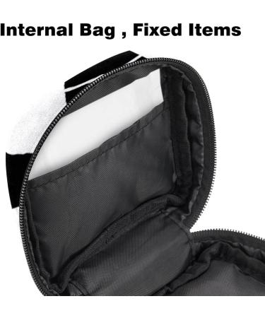 Menstruation Pad Bag with Zipper | Women's Tampon & Napkin Bag | Stylish & Convenient Collectives for Women & Girls - Buy Online on GoSupps.com