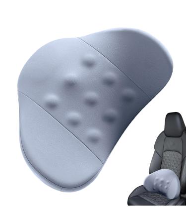 Car Lumbar Support - Lumbar Pillow for Driver Soft Lumbar Pillow for Lower Back Discomfort Relief Car Back Cushion for Driving Ergonomic Lumbar Support for Car Blue