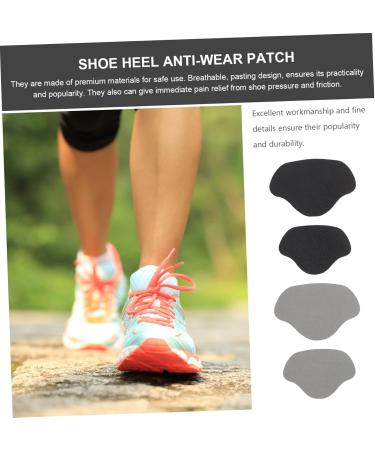FRCOLOR 56 Pcs Women s Insoles for Athletic Shoes | Pain Relief Heel Pads & Shoe Inserts | Black & Grey Protective Mats for Sneakers - Buy Online on GoSupps.com