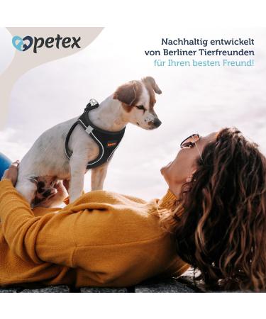 Petex Dog Harness for Small & Medium Dogs - TUV Tested Made in Europe Air Mesh Technology Reflective & Breathable - Buy Now! - Buy Online on GoSupps.com