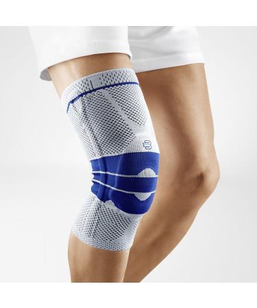 Bauerfeind GenuTrain knee support padded kneecap knee support size: 7 titanium