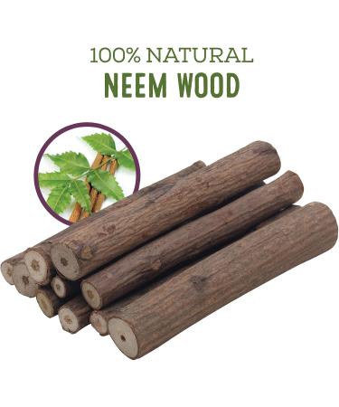 Living World Green Small Animal Chews Neem Sticks - 10 Count (Pack of 1) - Buy Online on GoSupps.com
