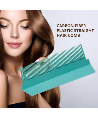 Hair Straightener Comb | Barber Straightening Brush & Styling Attachment for Flat Iron Green - Buy Online on GoSupps.com