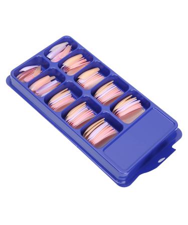 Nail tip easy to trim colorful ABS fake nail for household(06)