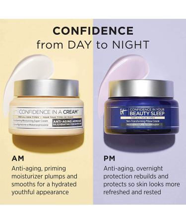 IT Cosmetics Confidence in Your Beauty Sleep Night Cream - Anti-Aging, Anti-Wrinkle & Hydrating - 4.06 fl oz - Buy Online on GoSupps.com