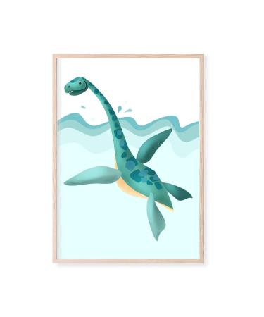 Dino Poster Set for Children's Rooms | Dinosaur Murals for Boys & Girls | Baby Room Decoration | A4 Size | Perfect for Baby Showers - Buy Online on GoSupps.com