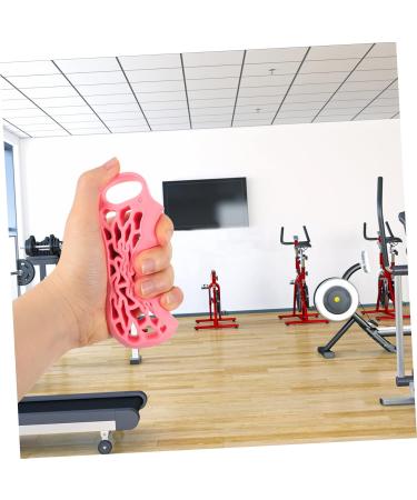 Healeved 5pcs Grip Silica Gel Hand Massagers - Pink Fitness Tools for Relaxation & Recovery - Buy Online on GoSupps.com
