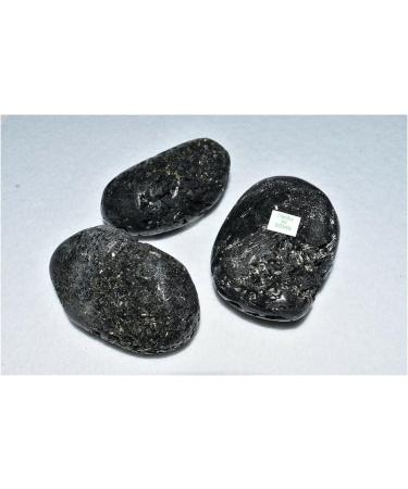 Black Tourmaline Large Palm Natural Stone Crystal Protection Grounding Crafts - Buy Online on GoSupps.com