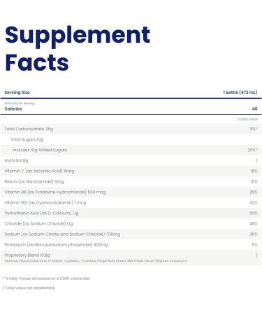 BIOLYTE Electrolyte Drink Tropical 12 Pack - Hydration Supplement with B Vitamins | Amino Acid Energy Drink - Keto-Friendly & Low Sugar - Buy Online on GoSupps.com