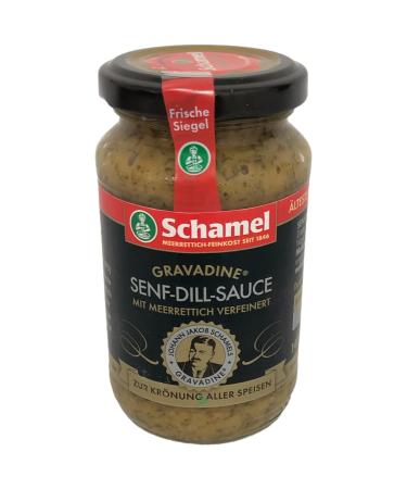 Schamel Mustard-Dill Sauce Gravadine with Horseradish 3-Pack (3x140ml) - Gourmet Condiment for International Shipping - Buy Online on GoSupps.com
