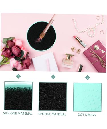 28 Pieces Cleaning Box for Makeup Eyeshadow Cleaning Sponge Nail Glue for Acrylic Nails Make-Up Quick Cleaning Colour Remover Sponge Forming Lazy Silica Gel - Buy Online on GoSupps.com