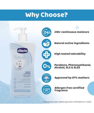 Chicco Natural Sensation Body Cream 500ml - Buy Online on GoSupps.com