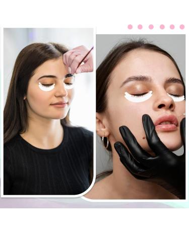 Foam Eye Pads for Lash Extensions - 100 Hypoallergenic Non-Lint Under Eye Pads for Lash Lifts & Perms | Micro-Foam Eyelash Extensions Supplies - Buy Online on GoSupps.com