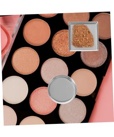 HONMEET 31% Makeup Pans for Eyeshadow Blush Round Lipstick in Square Pan Metal Pans with Mixing Spatula for DIY Cosmetic Palette Organization - Buy Online on GoSupps.com