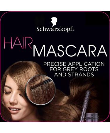 Schwarzkopf Hair Mascara Temporary Grey Cover Up for Strands and Roots Dark Blonde 16 ml (Pack of 1) - Buy Online on GoSupps.com